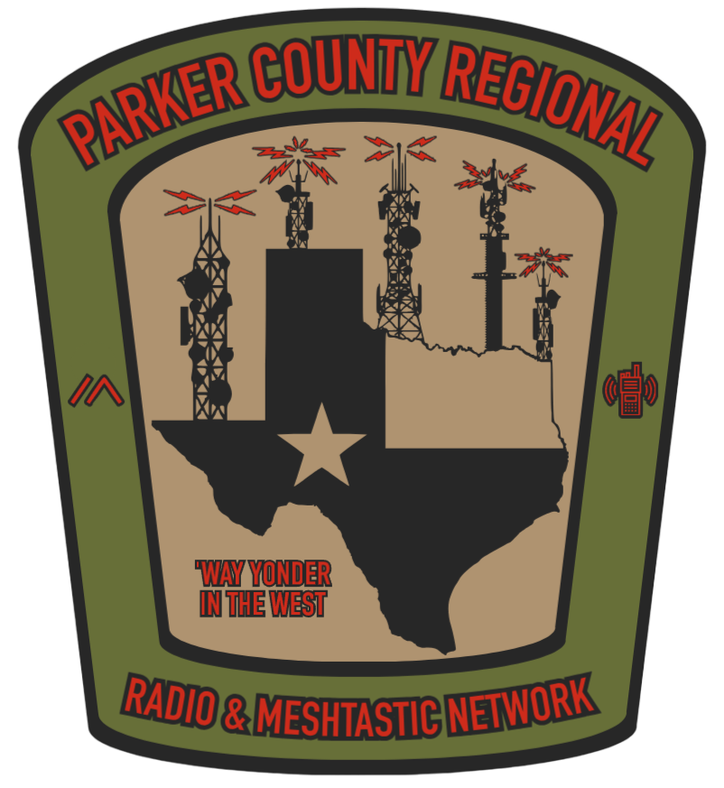 Parker County Regional Radio and Meshtastic Network logo